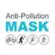 APS Polyester & Cotton Reusable, Washable & Dust Protection Dual Filter Black Face Mask, MX113A (Pack of 6)