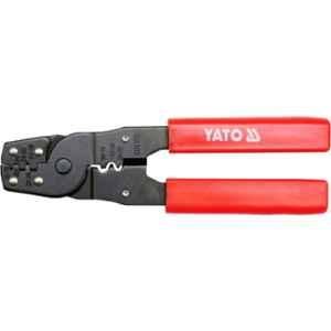 Yato 180mm 0.08-6 Sqmm Ratchet Crimping Plier, YT-2256