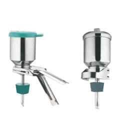 Axiva 300ml Stainless Steel Small Stem Membrane Filter Funnel, FFSS 47SM
