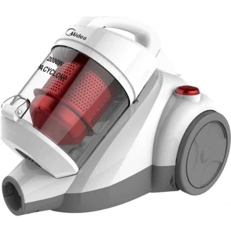 Midea 2000W 2.5L Canister Bagless Vacuum Cleaner, VCC42A11L