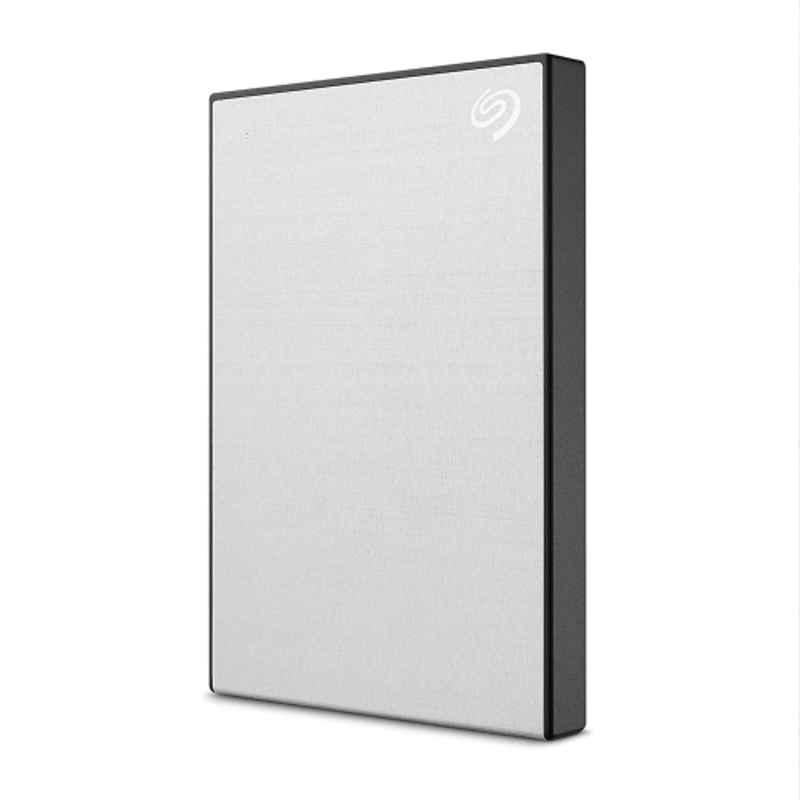 Seagate One Touch 2TB Silver Hard Disk Drive with Password Protection & 3 Years Data Recovery Services, STKY2000401