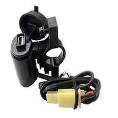 AOW Bike Mobile Phone USB Charger Power Adapter 12v (Waterproof) for Bajaj Pulsar 180