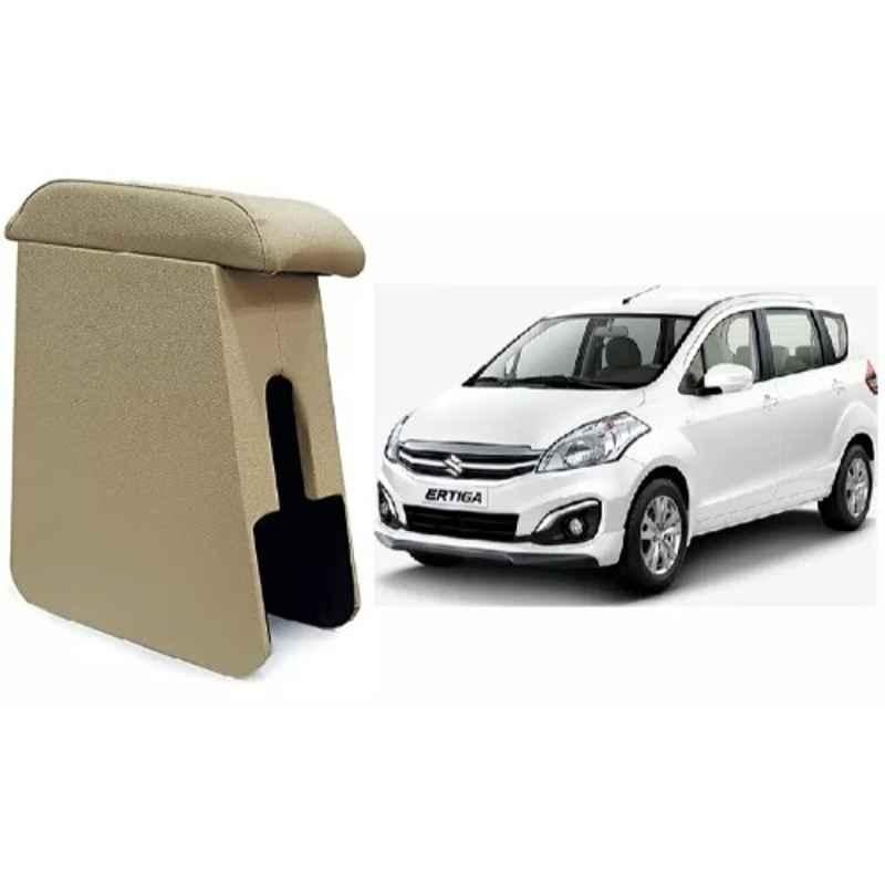 Sca Beige Wooden Maruti Suzuki Ertiga Old Model Armrest Console