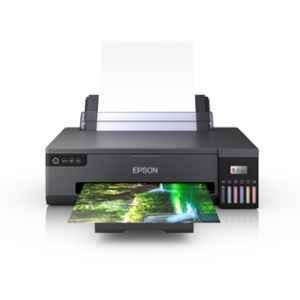 Epson EcoTank L18050 Single Function 6 Color Ink Tank Photo & ID Card Printer, Wi-Fi, A3+ Borderless Print, CD/DVD Printing, 22ppm Color & Mono, Black