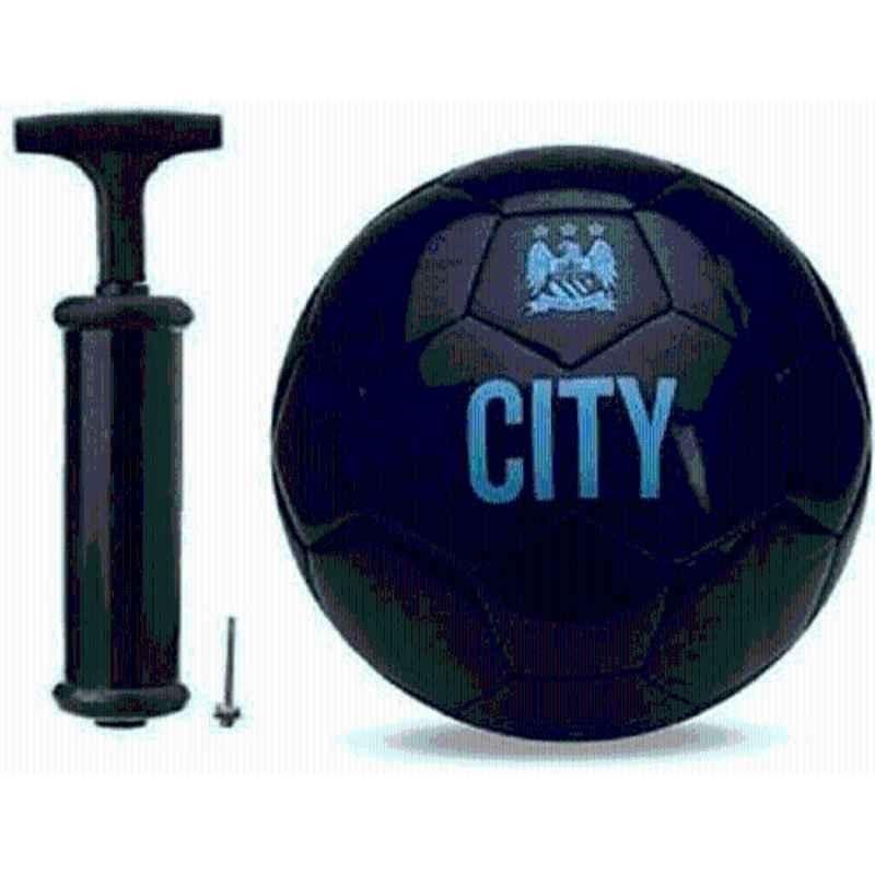 HTM CITY Pitch Football with Pump, Size: 5 (Pack of 2)