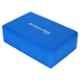 Strauss 22.86x15.24x7.62cm Blue EVA Foam Yoga Block, ST-1420