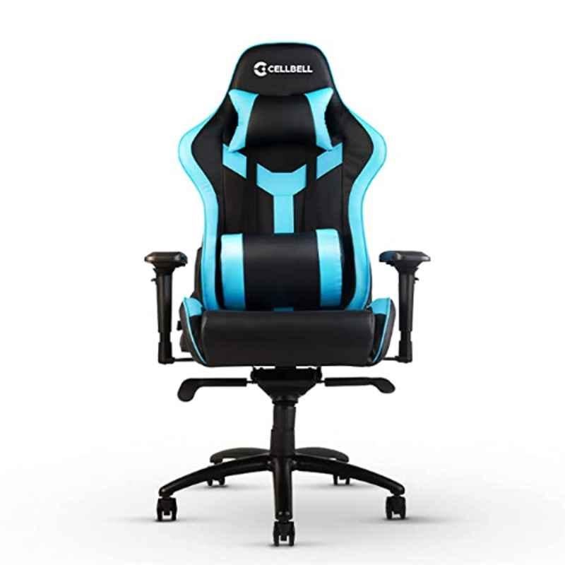 CELLBELL Transformer X GC06 Faux Leather High Back Blue & Black Gaming Chair, CBHKFGC1014