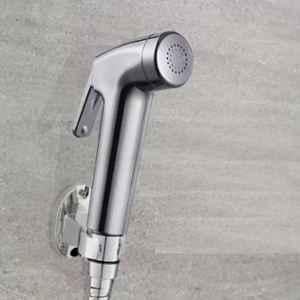 ProHome ABS Silver Wall Mount Health Faucet with 1m Stainless Steel Hose Pipe & Wall Hook, PH-JGR-02