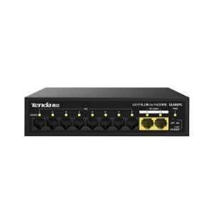 Tenda S110GPC 10 Port Black Gigabit Switch with 8 PoE