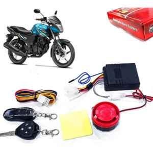 Auto Pearl 12V Black Two-Way Anti Theft Motorcycle Alarm Kit with 2 Pcs Remote for SZ-RR V2