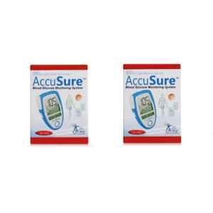 Accusure Gene 100 Pcs Glucometer Strips Box