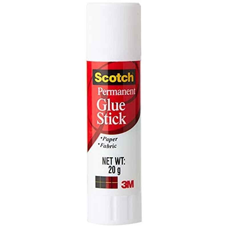 Scotch 20g Permanent Glue Stick, 6020-12D