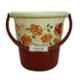 Joyo 2 Pcs 20L Plastic Brown Bucket & 1500ml Matching Mug Set
