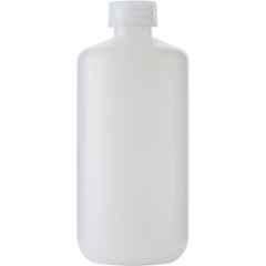 Abdos 100Pcs 8ml HDPE Narrow Mouth Bottles, P11156