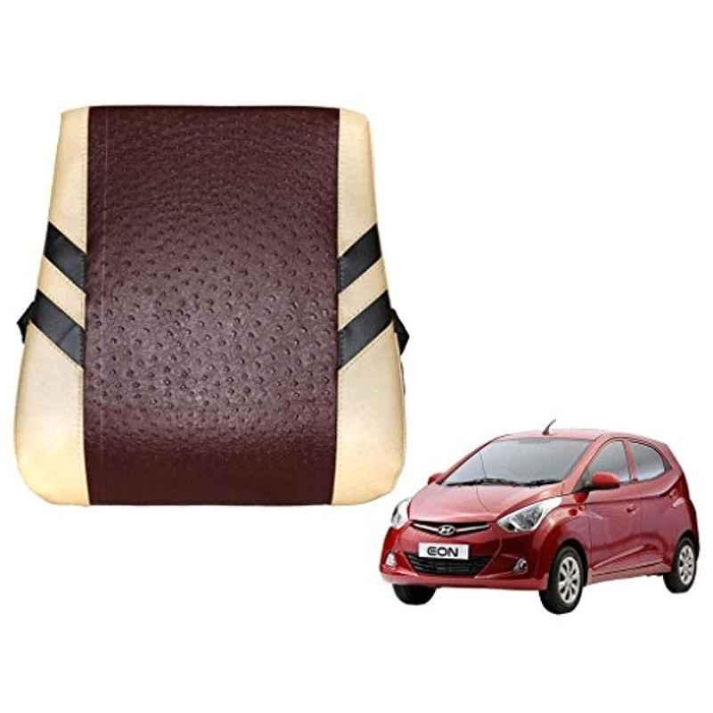 Kozdiko Brown & Beige Back Rest For Datsun Go+