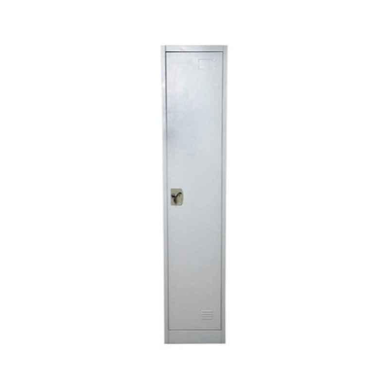 180x45x38cm 1 Door Stainless Steel Grey Storage Cabinet with Keys