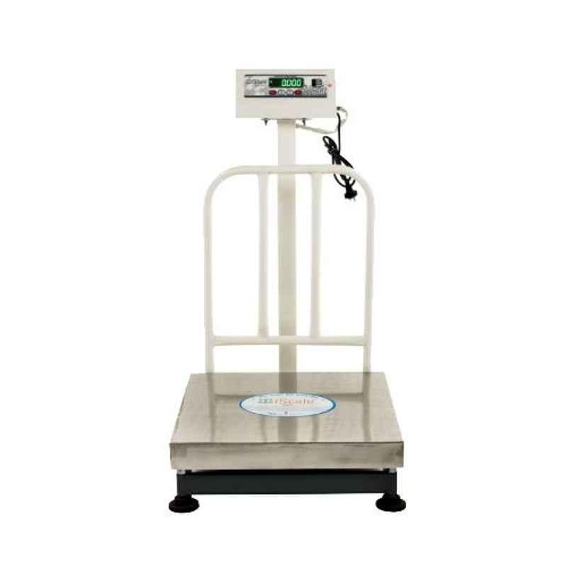 iScale 150kg and 10g Accuracy Industrial Heavy-Duty Platform Weighing Machine with Double Display