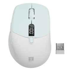 iBall GLIDR S300 3200DPI Wireless Sky Blue Bluetooth & USB Optical Mouse