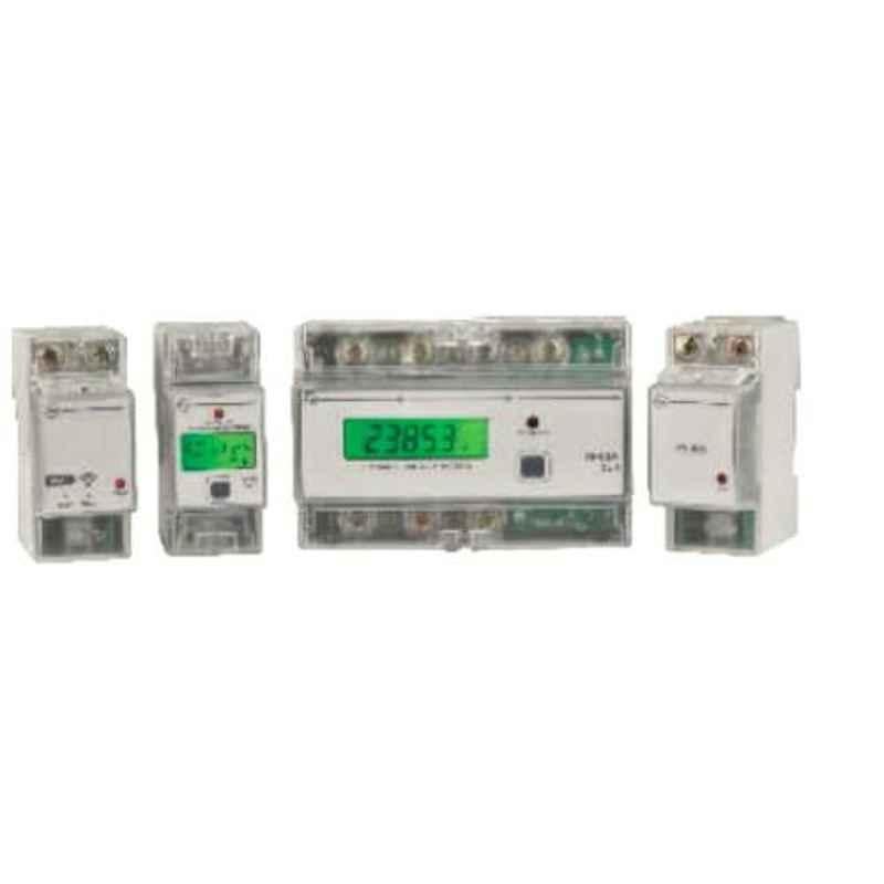 L&T 4000 Series 1P 5-40A Cl 1 DIN Basic Multifunction Energy Meter, WD4000101OOO