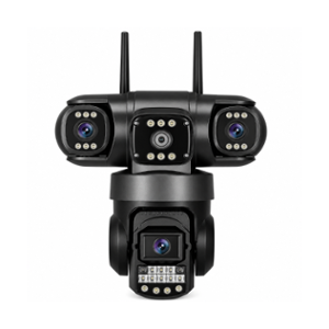 Power Pixel PP12G 12MP 6K Ultra HD PT 4G Sim Camera with Night Vision, Human Detect, Motion Detect, Two Way Audio, Alarm & Support 128GB SD Card