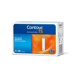 Contour TS 50 Pcs Blood Glucose Test Strips Box (Pack of 2)