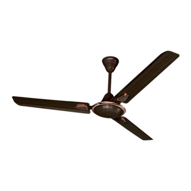 Crompton Super Briz Deco 70W Brown Ceiling Fan, Sweep: 1200 mm