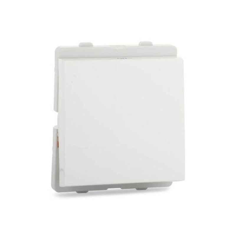 Schneider Electric Livia 16A Flush Mounted 1 Way White Switch, P1121 (Pack of 10)