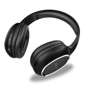 pTron Studio Black Over-Ear Bluetooth Wireless Headphones with Mic, Hi-Fi Sound & Deep Bass