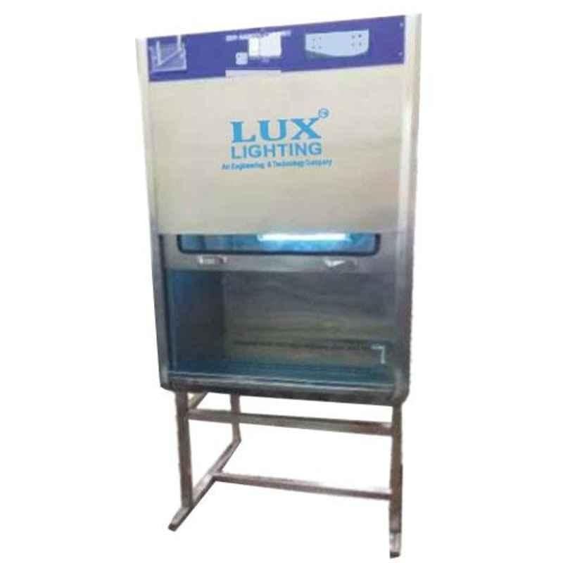 Lux Lighting Model C Class 2 4x2x2ft Stainless Steel Biosafety Cabinet