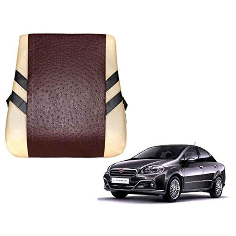 Kozdiko Brown & Beige Back Rest for Chevrolet Enjoy