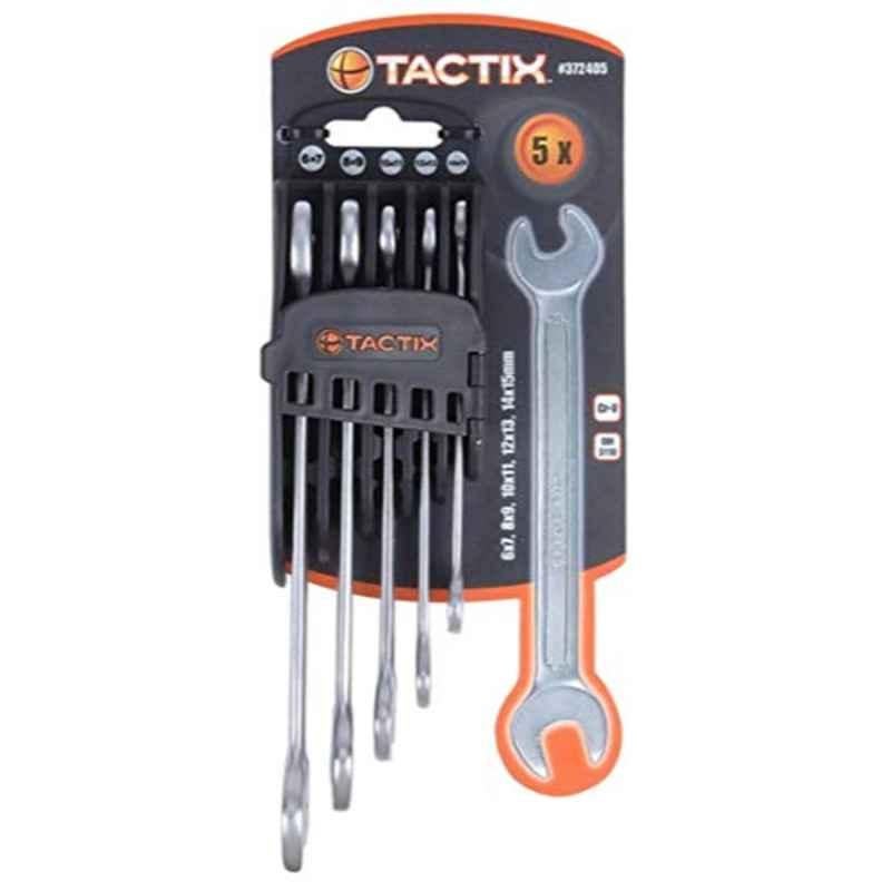 Tactix 5Pcs Double Open Wrench Set