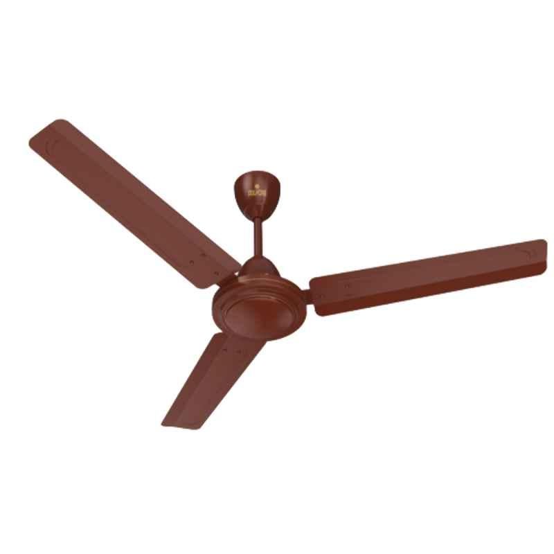Polycab Zoomer 75W 400rpm Luster Brown Ceiling Fan, FCESEST017M, Sweep: 1200 mm