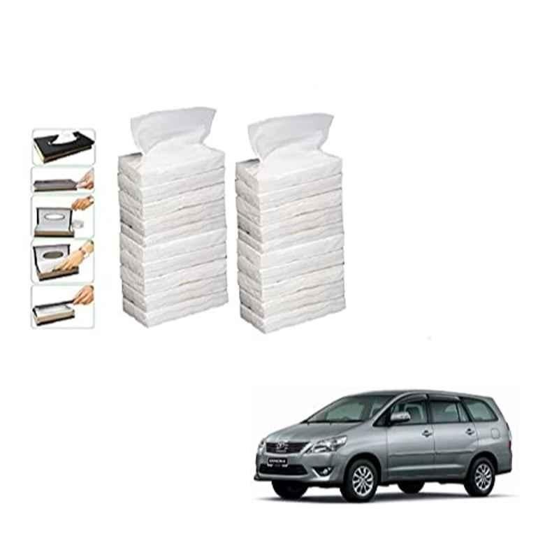 Kozdiko 100 Pulls Dispenser Box Refiller Tissue Paper with 200 Sheets for Toyota Innova (Pack of 20)