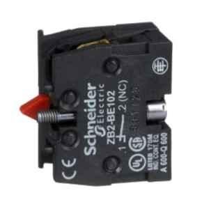 Schneider Electric 10A 600V 1 NC Contact Block, ZB2BE102