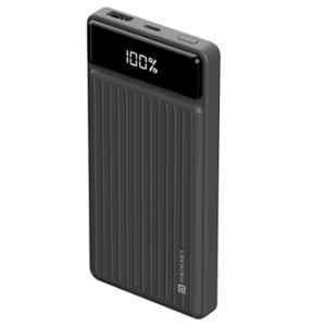 Portronics Luxcell B 22.5W 10000mAh Black Power Bank with Smart Dual Port Charging, POR 2177