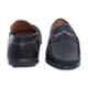 Mr Chief 813 Tikon Black smart loafers for Men, Size: 7