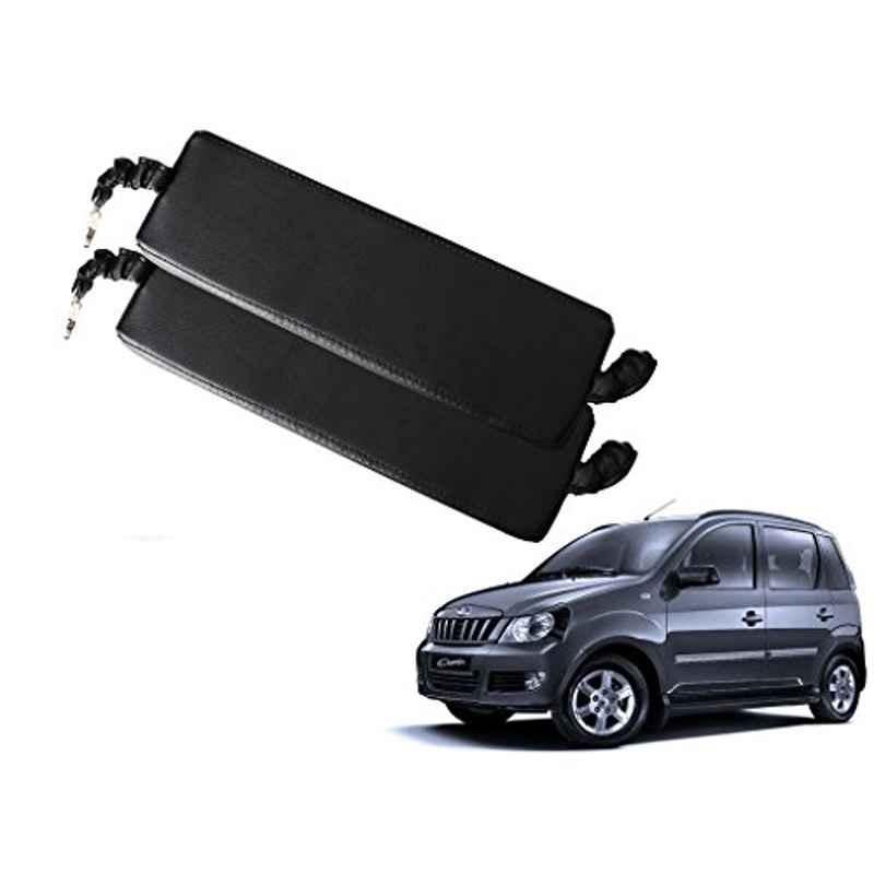 Kozdiko 2 Pcs Black Seat Gap Filler Set for Mahindra Quanto