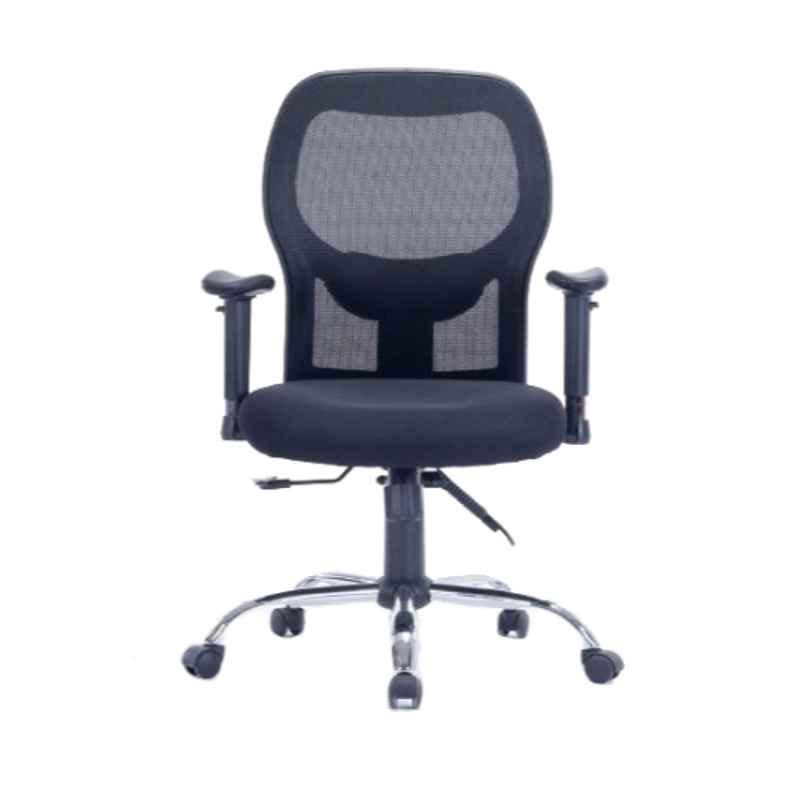 Smart Office Furniture Medium Back Office Chair with Double Function Mechanism, 114-2A