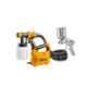 Krost Metal Ingco Hvlp Floor Based Electric Paint Spray Gun With 1/2 Pint Spray Gun (Orange)