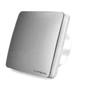Longway FreshX 6 inch 22W Plastic Silver Exhaust Fan with Powerful Motor & 2 Years Warranty, Sweep: 150mm