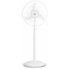 Zokasa Rio Pro 70W 2400rpm White Pedestal Fan with 2 Years Warranty, Sweep: 400 mm