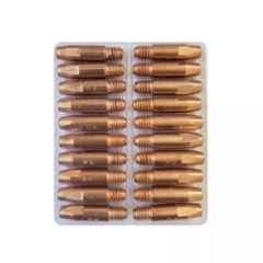 B K Jagan & Co 20 Pcs 0.8mm Copper Contact Tip MIG/MAG Welding Torch Set, 12C96T8