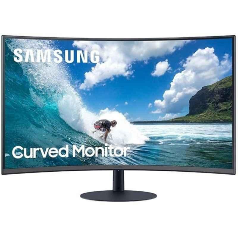 Samsung LC24T550FDMXUE 24 inch Black Full HD Curved Monitor