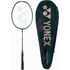 Yonex Voltric Lite 47i 77g Black & Blue Graphite & Extra Grip Strung Badminton Racquet