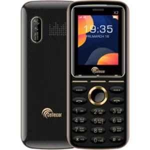 Cellecor X2 1.8 inch 1000mAh Black Dual Sim Feature Phone