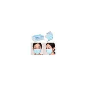Max Pluss 3-Ply Disposable Face Masks and Respirator (Pack of 100)