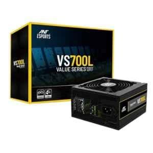 Ant Esports Value VS700L 700W Black Non Modular Gaming Power Supply with 120mm Silent Fan