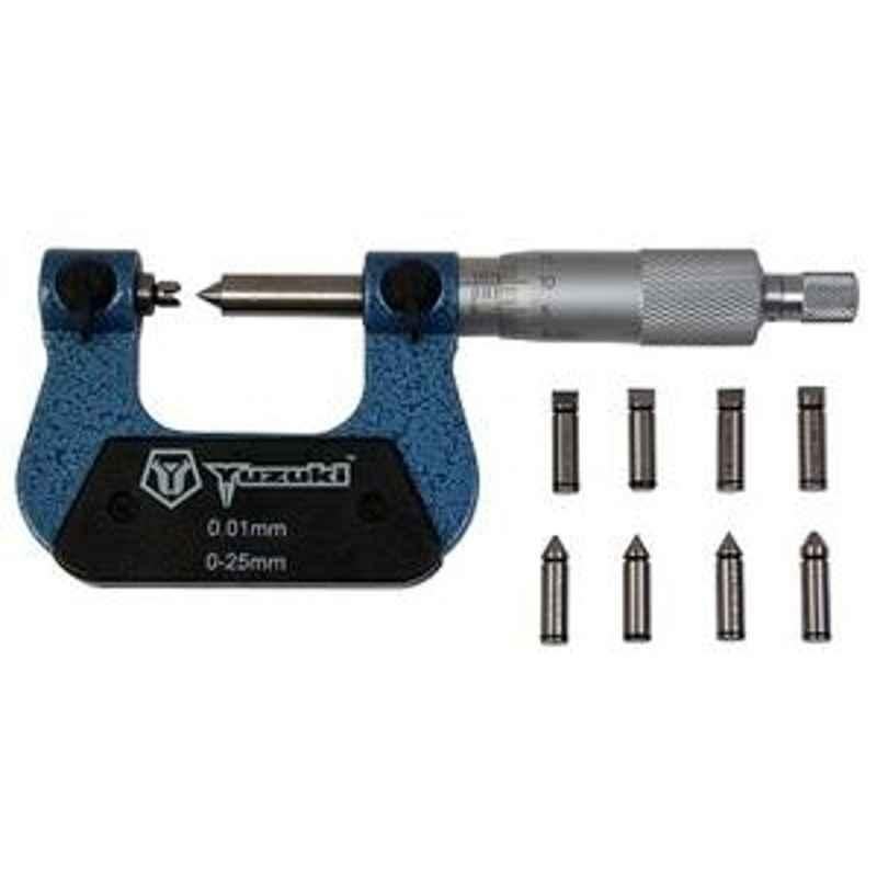 Yuzuki 0-25mm Screw Thread Micrometer STM025