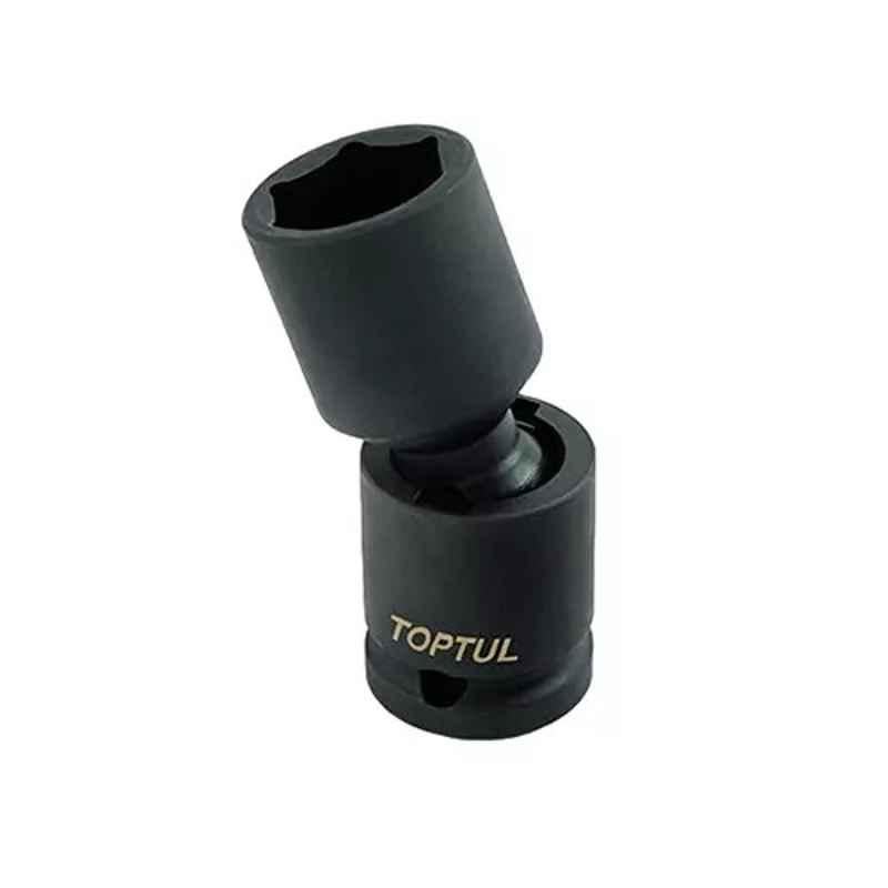Topul 1/2 inch 10x67mm Square Drive Impact Universal Socket, KABG1610 (Pack of 5)