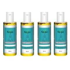 Keva Kaipo 200ml Body Massage Oil, CGT-KVS2008 (Pack of 4)